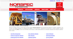 Desktop Screenshot of norspec.com